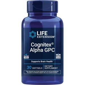Life Extension Cognitex Basics, 30 Softgels – Multi-Nutrient Formula for Brain Health Support, Targeted Nutrition for Memory, Focus, Attention & Overall Cognitive Performance – Non-GMO, Gluten-Free