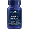 Life Extension BioActive Folate & Vitamin B12, Promotes Heart, Brain & GI Tract Health, Non-GMO, Gluten-Free, Vegetarian, 90 Capsules(90 Count (Pack of 1))