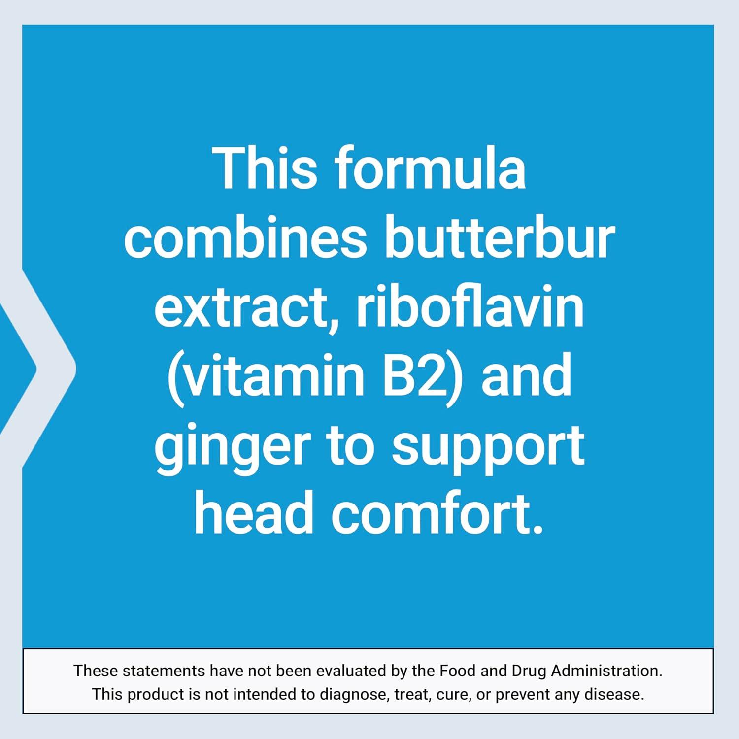 imageLife Extension MigraEeze Butterbur Root Extract with Vitamin B2 Riboflavin amp Ginger Supplement Formula to Ease Head Discomfort GlutenFree 60 Softgels60 Count Pack of 1