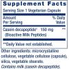 Life Extension Bioactive Milk Peptides, Healthy Mood Support, Sleep Supplement, Relaxation, Milk peptides, Casein decapeptide, Hormone-Free, Gluten-Free, Non-GMO, Vegetarian, 30 Capsules