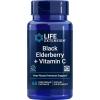 Life Extension Black Elderberry + Vitamin C, Everyday Immune Support from Elderberry & Vitamin C, Gluten Free, Non-GMO, Vegetarian, 60 Capsules