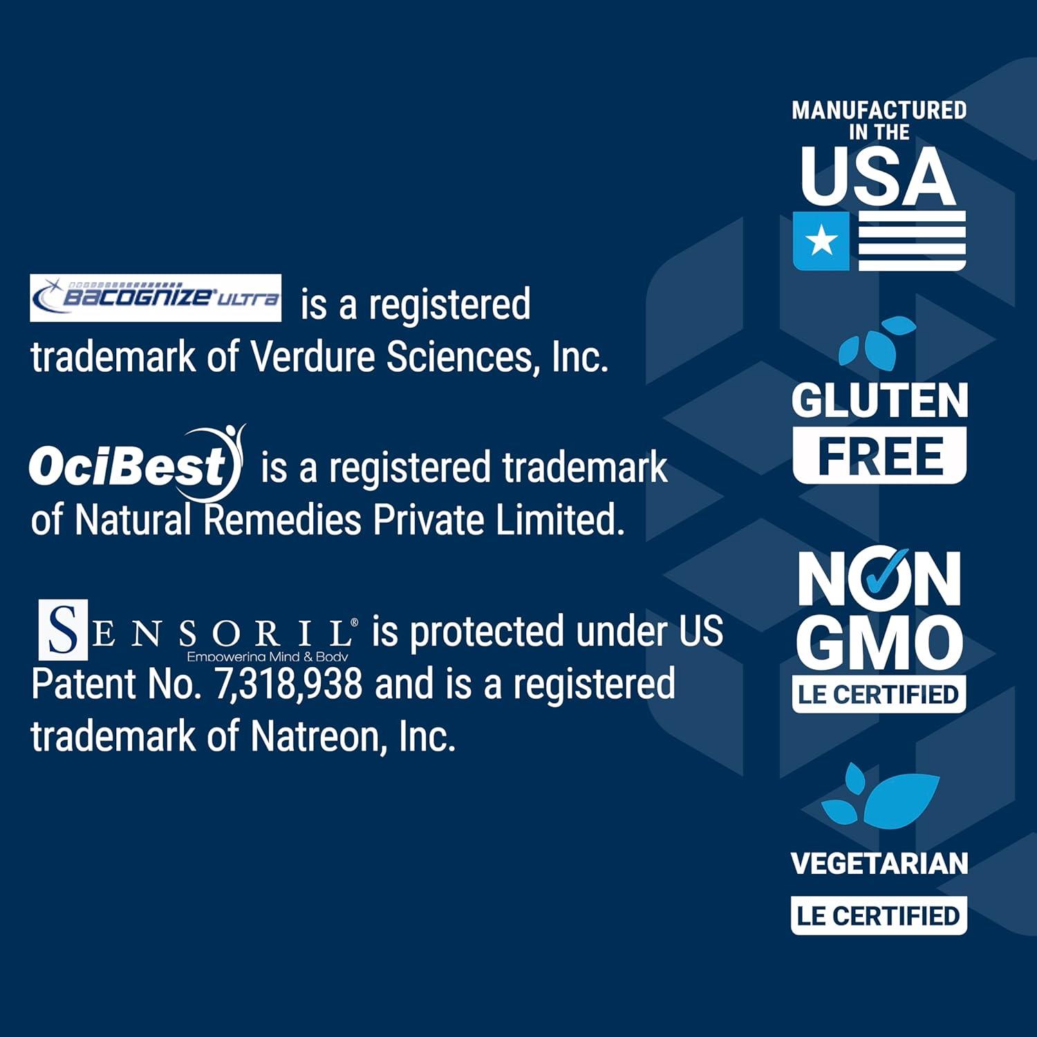 imageLife Extension Adrenal Energy Formula Help inhibit The Effects of Stress holy Basil cordyceps bacopa and ashwagandha Gluten Free NonGMO Vegetarian 60 CapsulesUnflavored