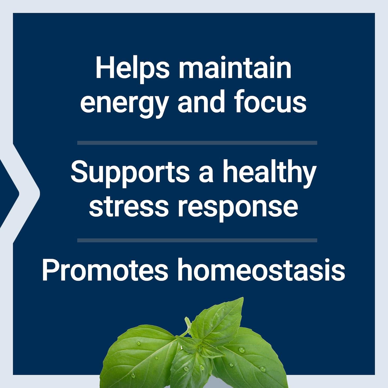 imageLife Extension Adrenal Energy Formula Help inhibit The Effects of Stress holy Basil cordyceps bacopa and ashwagandha Gluten Free NonGMO Vegetarian 60 CapsulesUnflavored