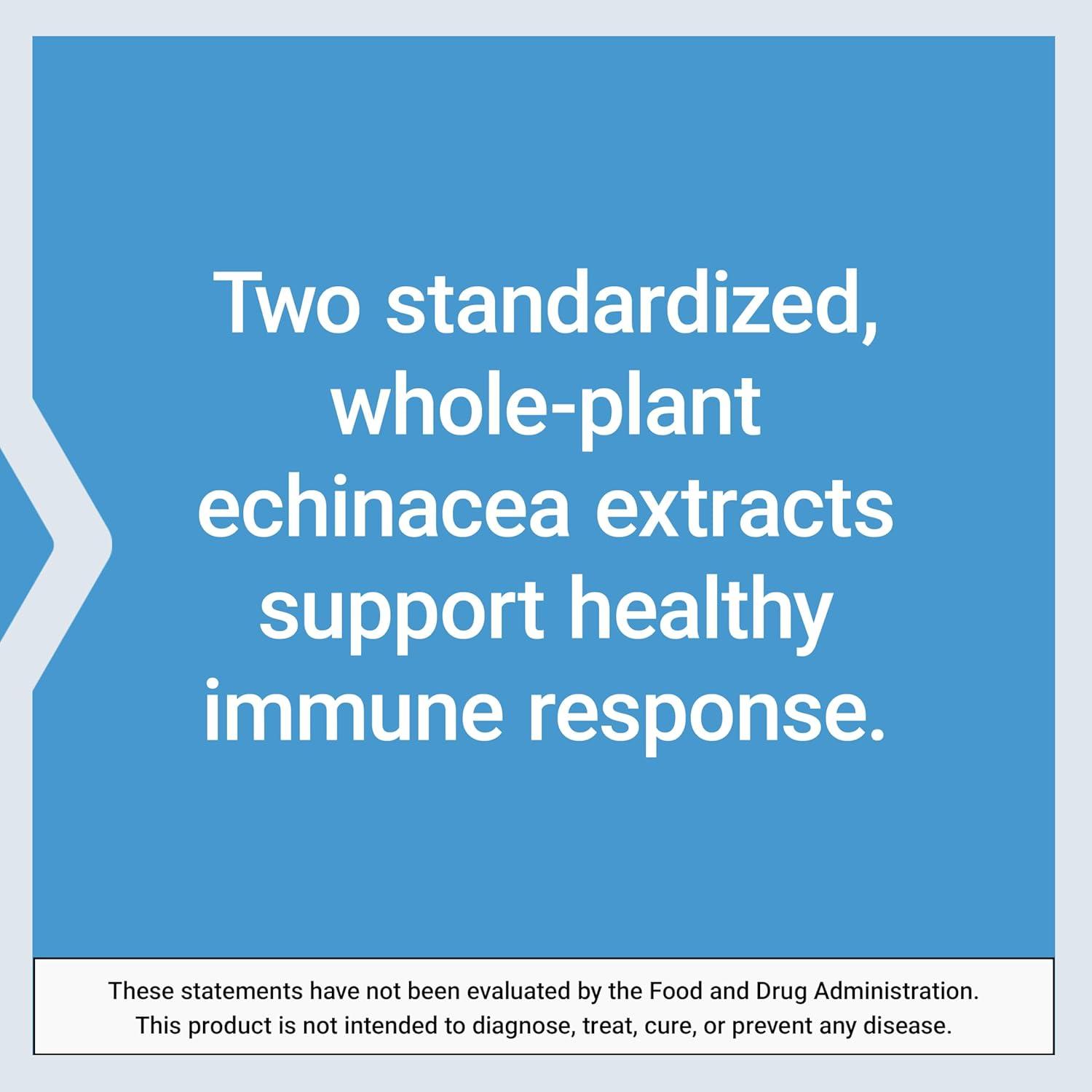 imageLife Extension Echinacea Elite E purpurea E angustifolia WholePlant Extract Immune Support Dualextracts standardized Formula Gluten Free NonGMO Vegetarian 60 Capsules