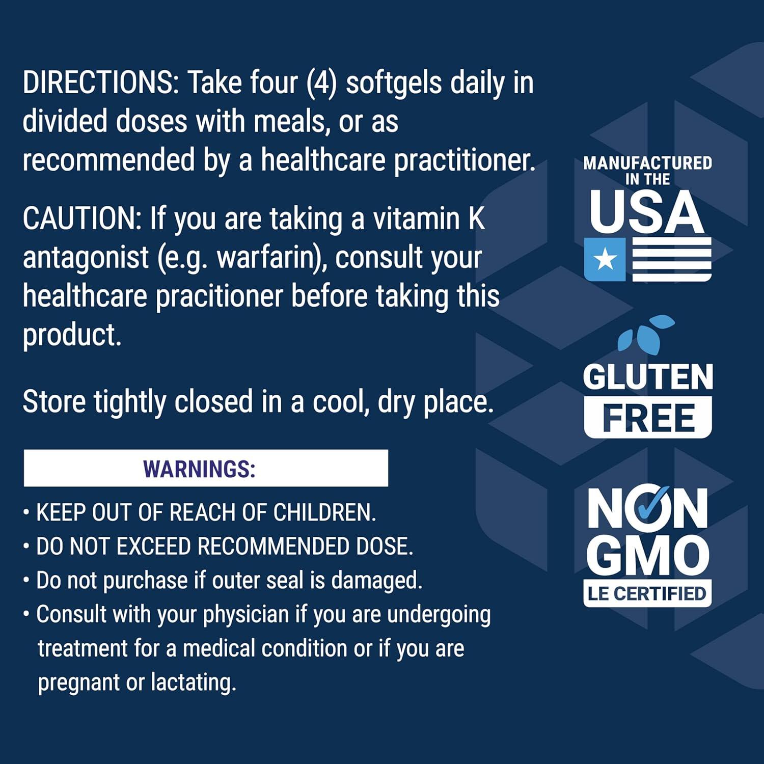 imageLife Extension Prenatal Advantage Womens multivitamin Baby Support folic Acid Choline omega3s Vitamin C D3 B1 B6 B12 zinc niacin Gluten Free NonGMO 120 softgels