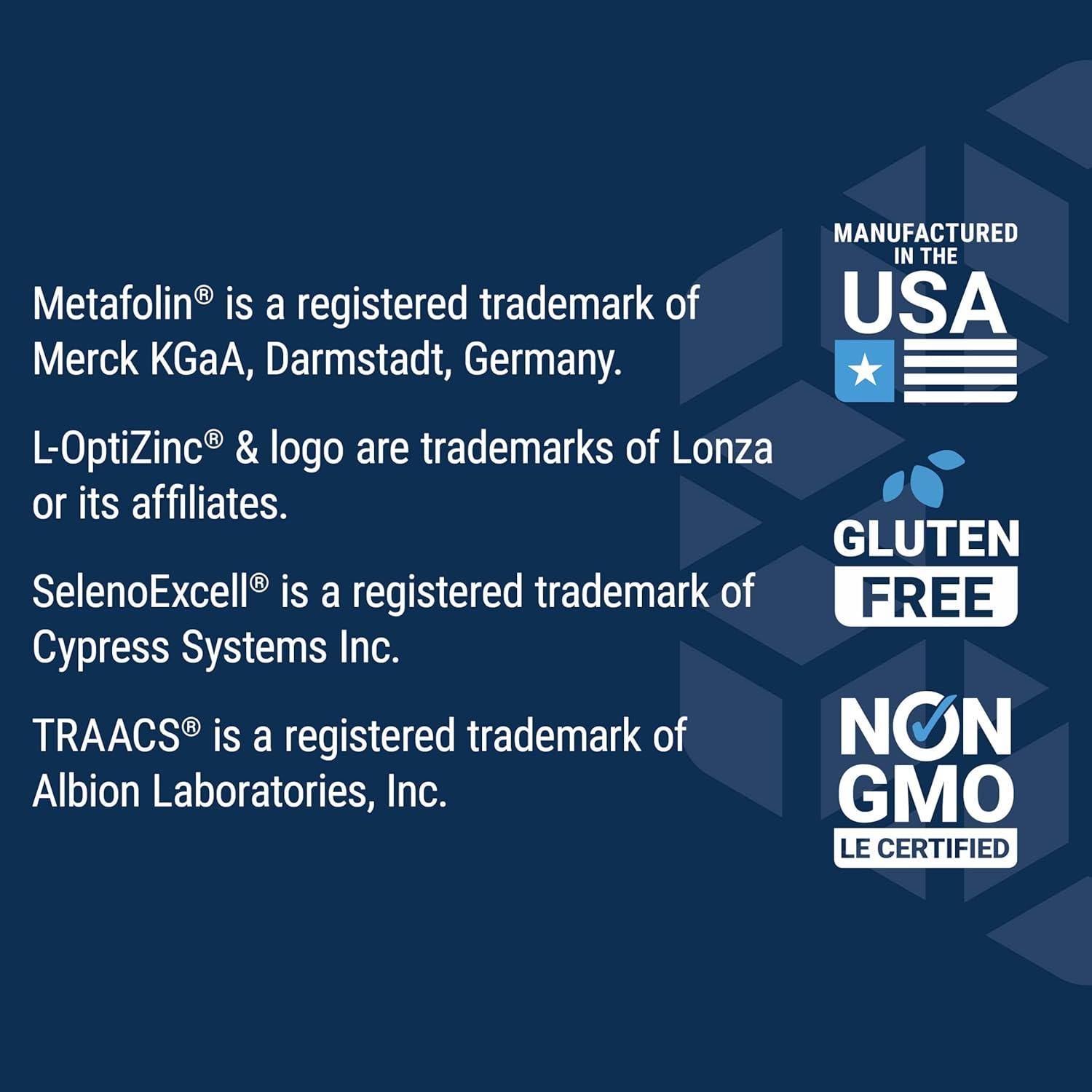 imageLife Extension Prenatal Advantage Womens multivitamin Baby Support folic Acid Choline omega3s Vitamin C D3 B1 B6 B12 zinc niacin Gluten Free NonGMO 120 softgels