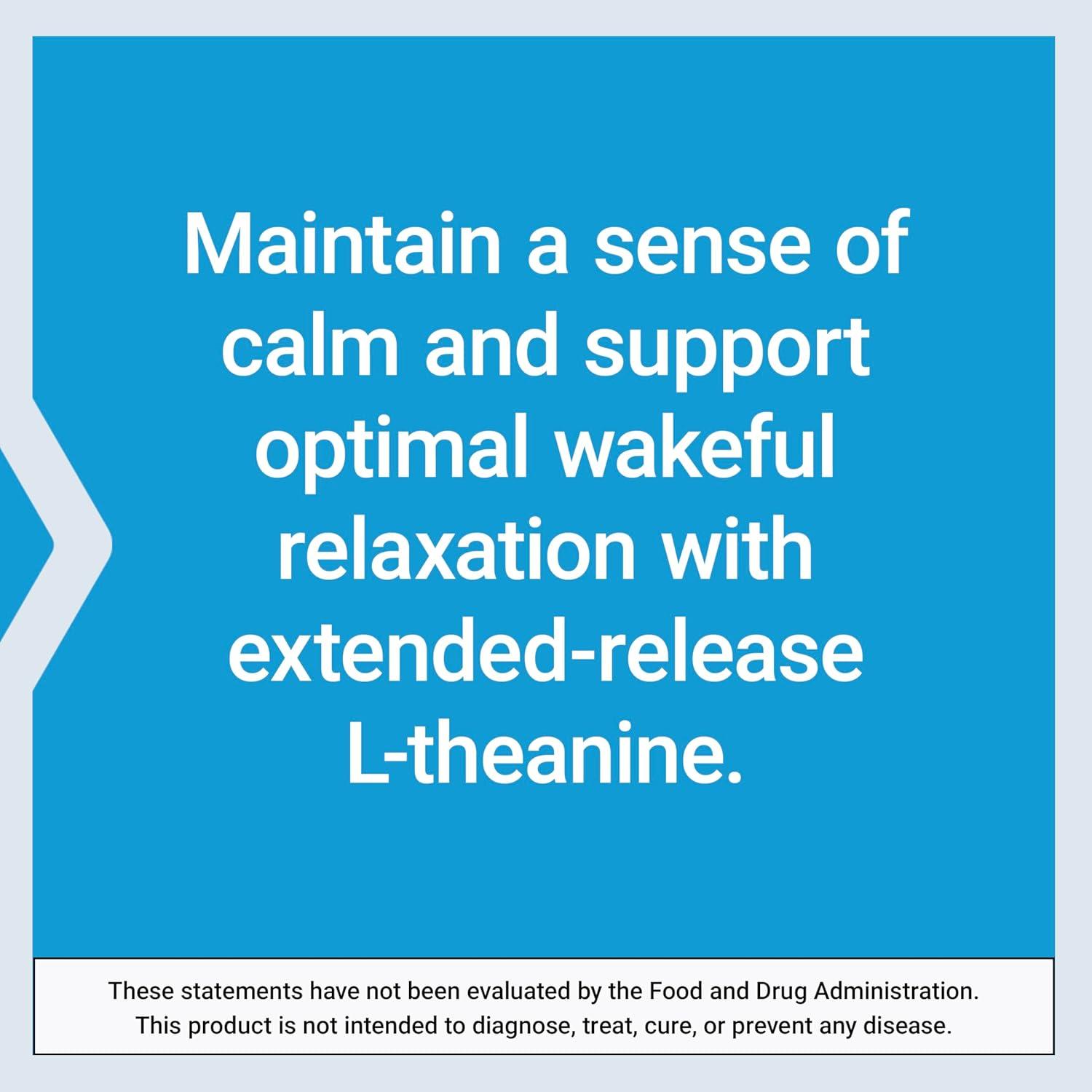 imageLife Extension Theanine XR Stress Relief LTheanine Promotes a Calm Response to Daytime Stress NonGMO GlutenFree Vegetarian 30 Tablets30 Count Pack of 1