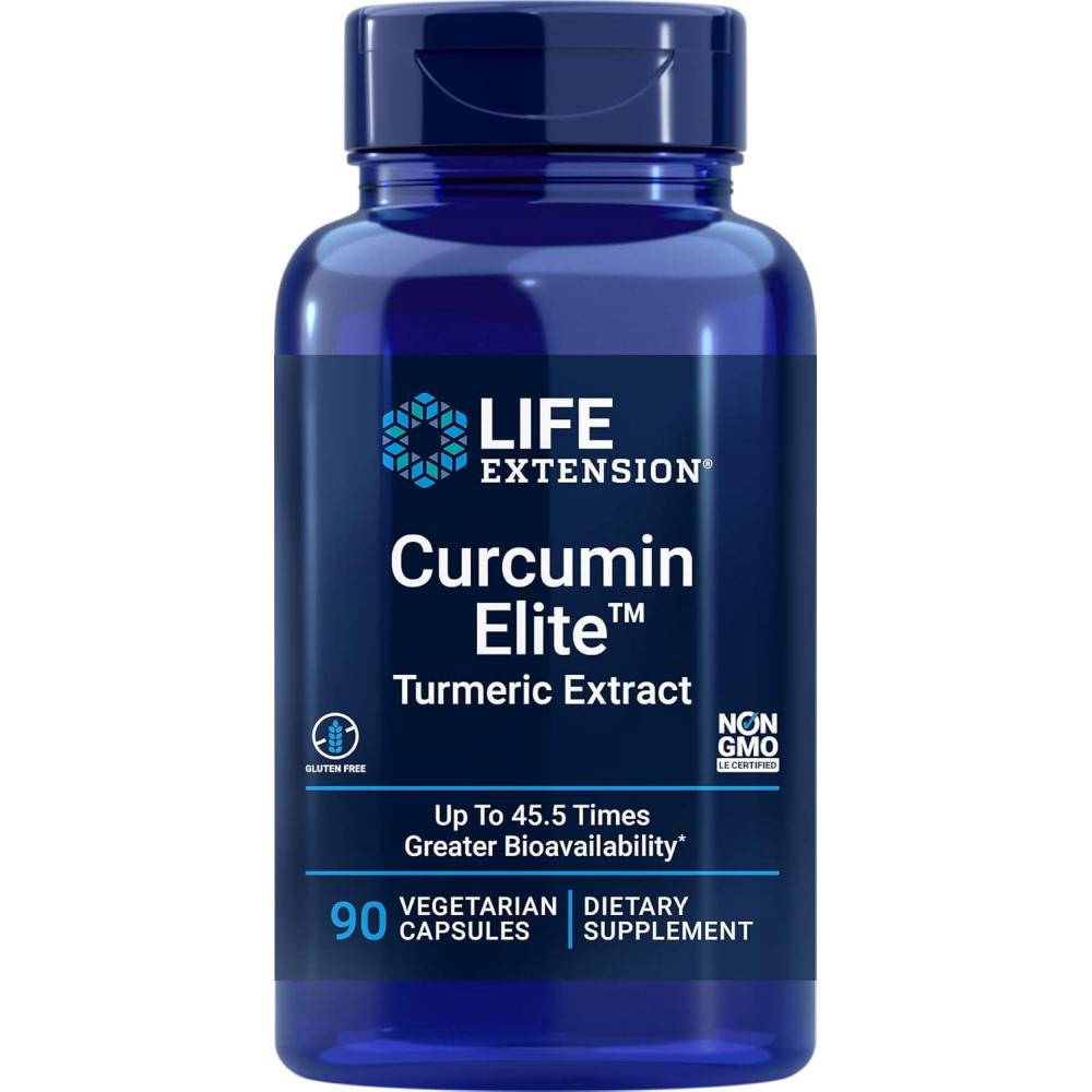 imageLife Extension Curcumin Elite Turmeric Extract 90 Veg Capsules