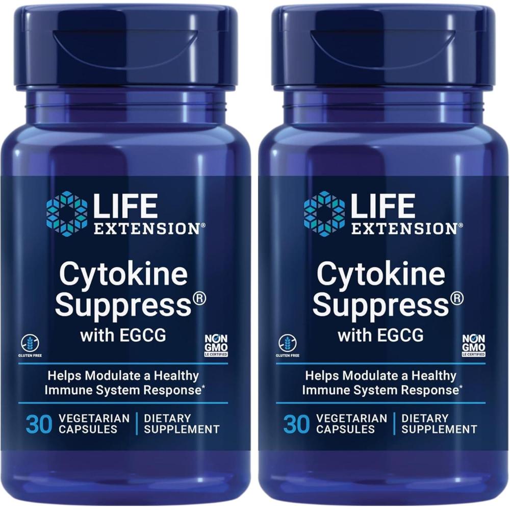 imageLife Extension Cytokine Suppress with EGCG 30 Count30 Count Pack of 2