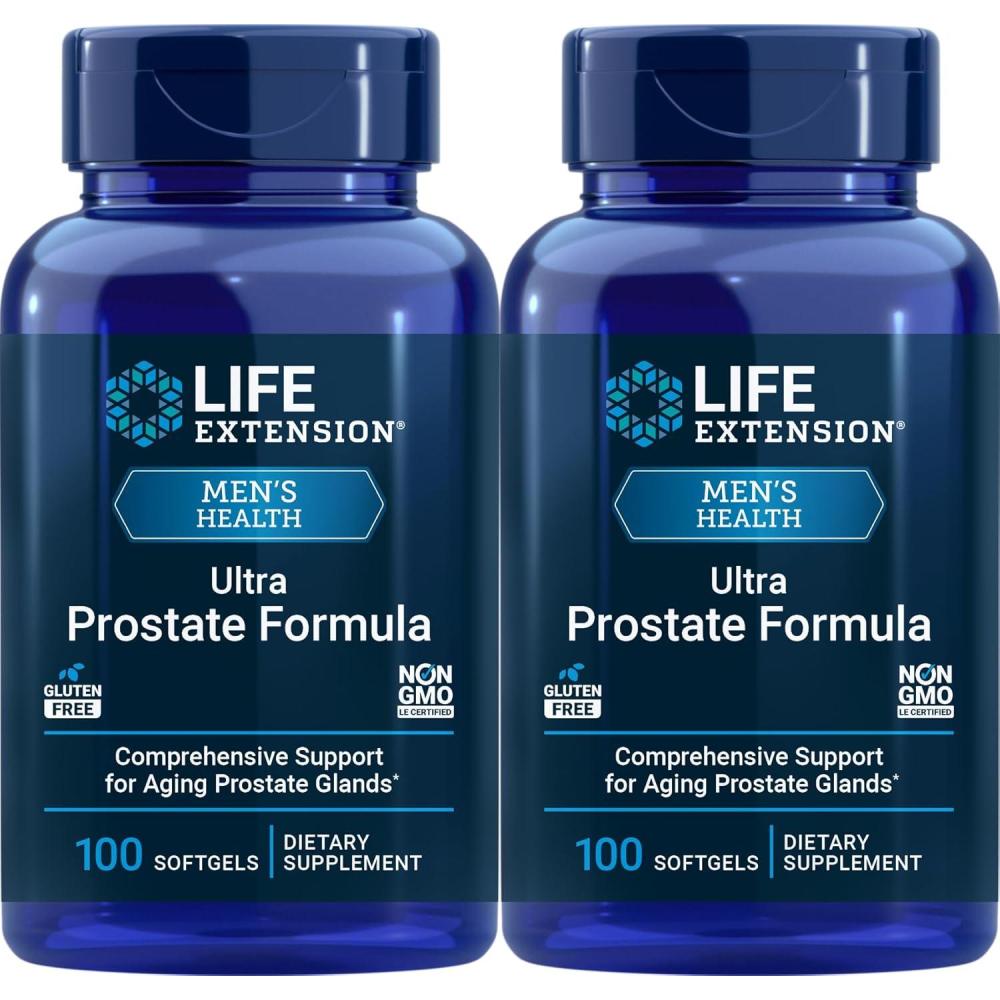 imageLife Extension Ultra Prostate Formula 100 Softgels Pack of 2  Natural Supplement for Men
