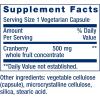 Life Extension Cran-Max®, 500 mg, cranberry whole fruit concentrate, promotes urinary tract health with powerful antioxidants, gluten-free, vegetarian, non-GMO, 60 capsules