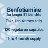 Life Extension Mega Benfotiamine, 250 mg, 180 Veg caps with Thiamine – Vitamin B1 Supplement(120 Count (Pack of 1))