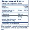 Life Extension Super Carnosine, L-carnosine, Luteolin, Vitamin B1, Muscle Support, Exercise Recovery, Heart Health, Gluten-Free, Non-GMO, Vegetarian, 60 Capsules