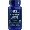 Life Extension Cran-Max®, 500 mg, cranberry whole fruit concentrate, promotes urinary tract health with powerful antioxidants, gluten-free, vegetarian, non-GMO, 60 capsules