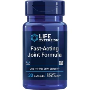 Life Extension Fast-Acting Joint Formula, Keratin, Korean Angelica, hyaluronic Acid, Joint discomfort Relief, Non-GMO, Gluten-Free, 30 Capsules