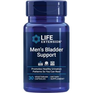 Life Extension Men’s Bladder Support, melatonin, beta-sitosterol, lycopene, Nighttime Urination, Sleep Patterns, Prostate Health, Bladder Support, Gluten Free, Non-GMO, Vegetarian, 30 Capsules