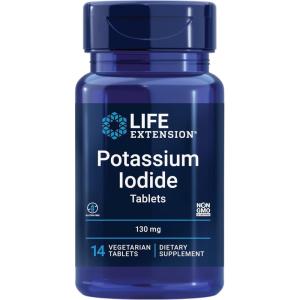 Life Extension Potassium Iodide 130mg 14 Tablets(14 Count (Pack of 1))