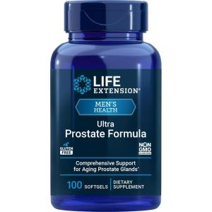 Life Extension Ultra Prostate Formula, 100 Softgels, Natural Supplement for Men