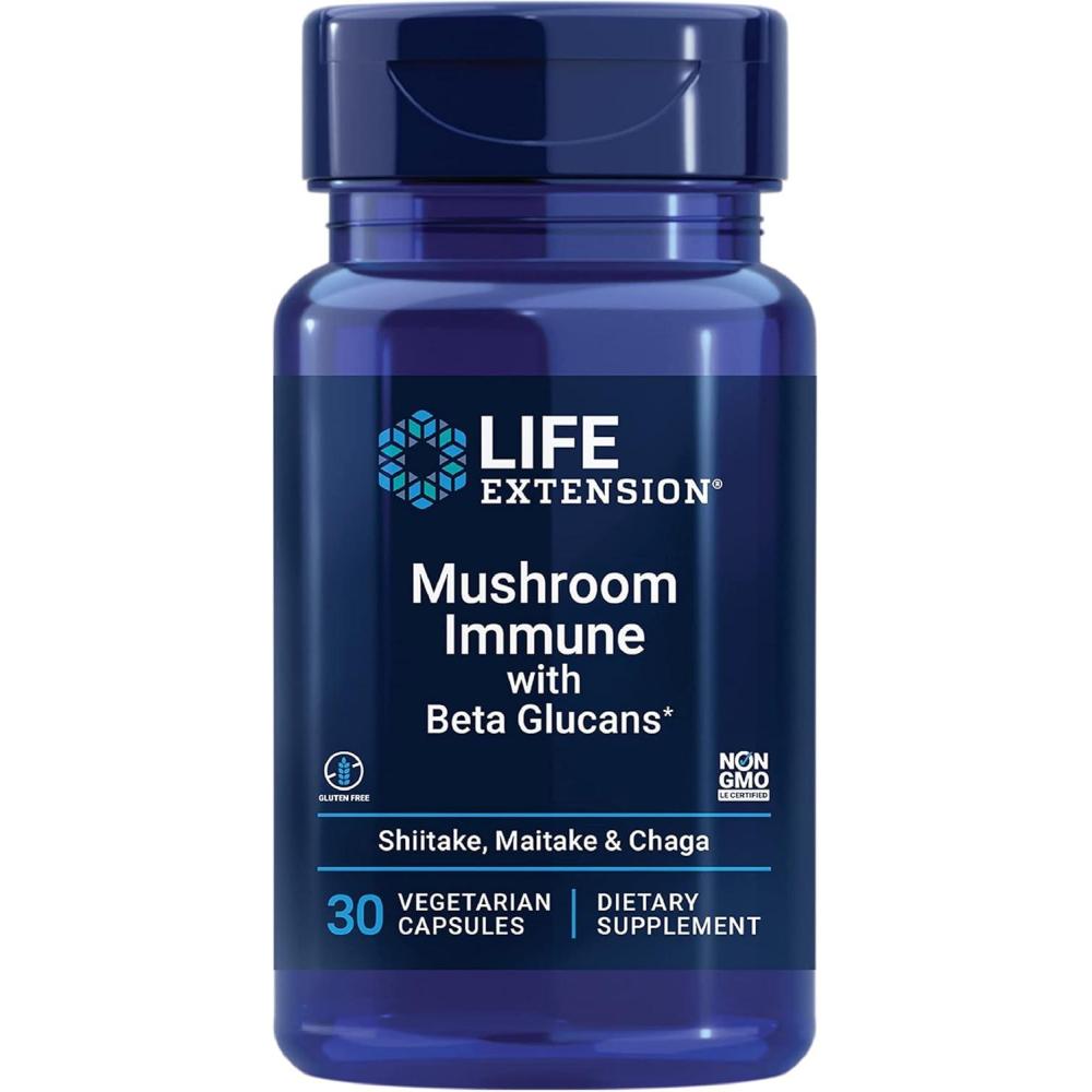 imageLife Extension Mushroom Immune with Beta Glucans