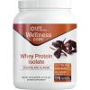 Life Extension Wellness Code® Whey Protein Isolate (Chocolate), Protein and branched-Chain Amino acids for Muscle Growth & Immune Health, no Sugar Added, Gluten Free, Non-GMO, 437 Grams, 20 Servings(Chocolate)