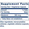 Life Extension Melatonin, 300 mcg, Gentle Sleep Support, Healthy circadian Rhythms, Cellular Defense, Gluten-Free, Non-GMO, Vegetarian, 100 Capsules