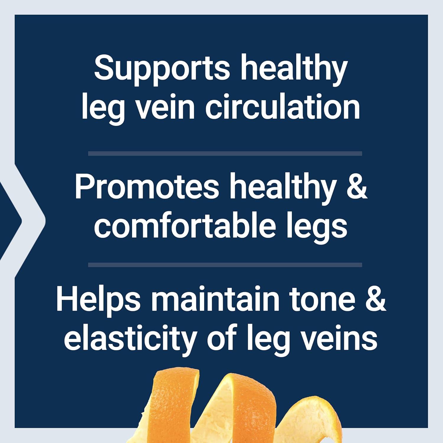 imageLife Extension Youthful Legs Blood Flow Vein Support Circulation Supplement Leg Health Orange Peel Extract diosmin Gluten Free NonGMO 60 softgels60 Count Pack of 2