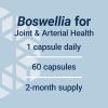 Life Extension 5-LOX Inhibitor with AprèsFlex®, 100 mg, standardized Boswellia serrata Extract, Promotes Joint, Cell & arterial Health, Gluten-Free, Non-GMO, Vegetarian, 60 Capsules(Standard Packaging)