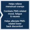 Life Extension Daily PMS Relief, Menstrual Comfort Supplement, PMS-Related Cramps, Lower Back discomfort, Mood, Ginger, Magnesium, B6, Gluten-Free, Non-GMO, 60 Capsules