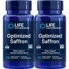 Life Extension Optimized Saffron Extract with Satiereal, 90 Vegetarian Capsules(90 Count (Pack of 2))