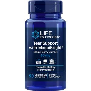 Life Extension Tear Support with MaquiBright, 90 Vegetarian Capsules