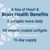 Life Extension Super Omega-3 EPA/DHA Fish Oil, Sesame Lignans & Olive Extract – Heart Health, Brain Health, Inflammation Health Support, Gluten-Free, Enteric-Coated, Non-GMO, 60 Softgels(60 Count (Pack of 1))