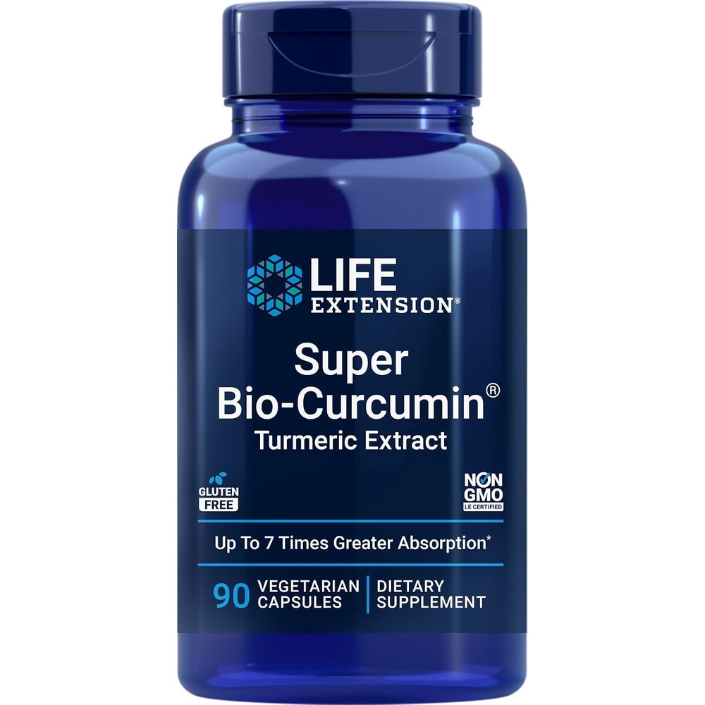 image:imageLife Extension Super BioCurcumin Turmeric Extract 400mg 90 Veg Caps  Vegetarian Capsules  NonGMO  Highly Absorbable90 Count Pack of 1